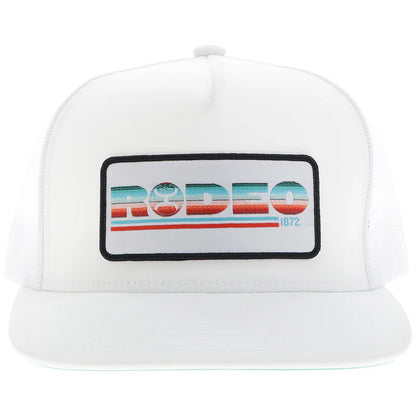 Hooey - Rodeo Hooey Hat White w/Serape Patch