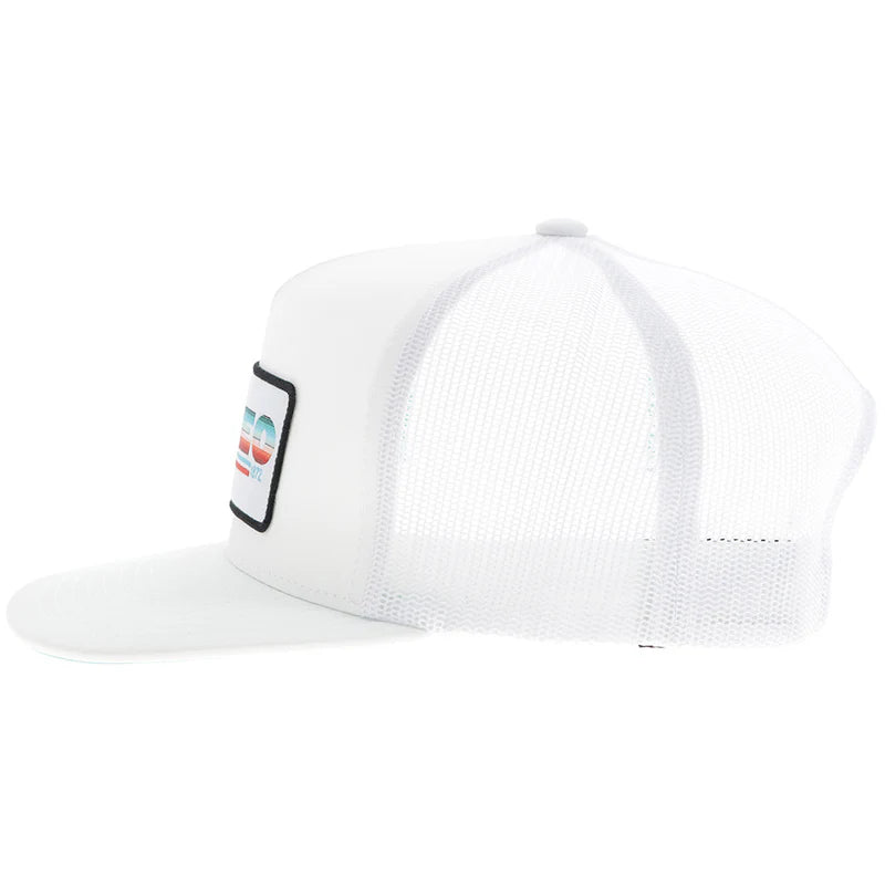 Hooey - Rodeo Hooey Hat White w/Serape Patch