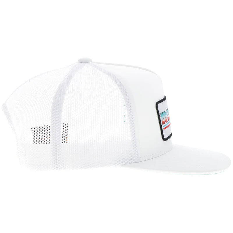 Hooey - Rodeo Hooey Hat White w/Serape Patch