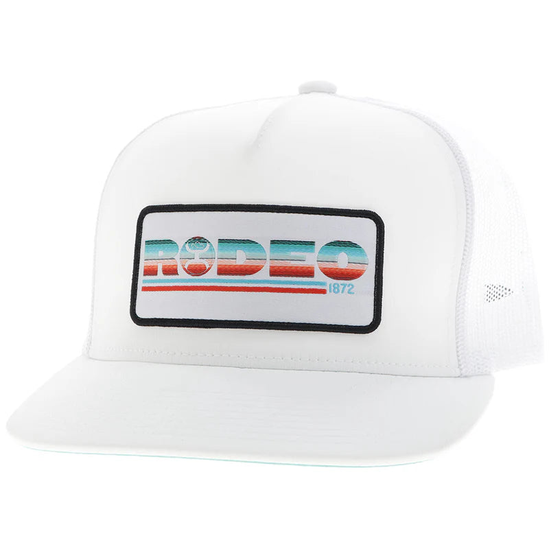Hooey - Rodeo Hooey Hat White w/Serape Patch