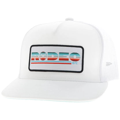 Hooey - Rodeo Hooey Hat White w/Serape Patch