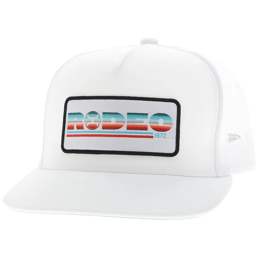 Hooey - Rodeo Hooey Hat White w/Serape Patch