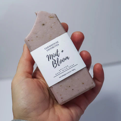 Farm House Favorites Artisan Goat Milk Soap - Mint Bloom