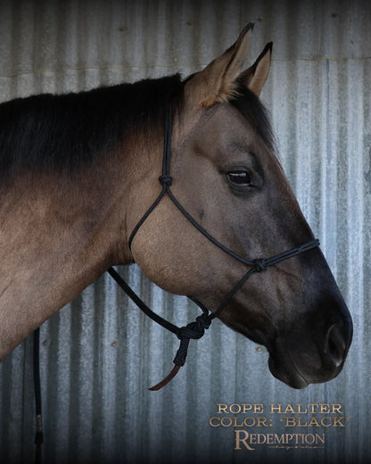 Redemption Rope Halters- Black