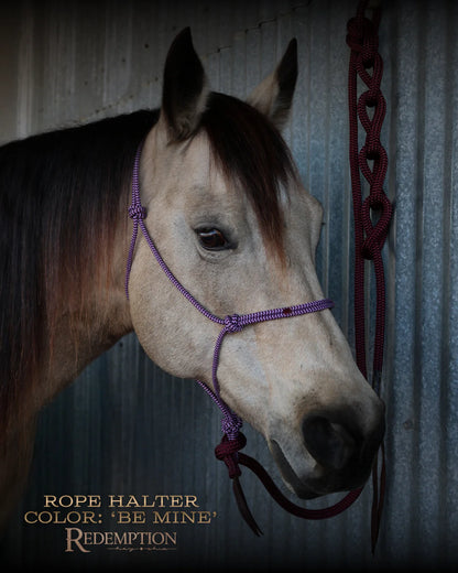 Redemption Rope Halters- Be Mine