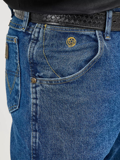 Men's Wrangler® George Strait Cowboy Cut® Relaxed - heavyweight stone denim