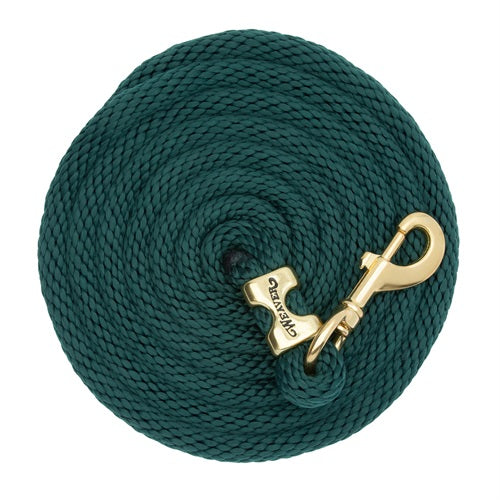 Weaver Equine Poly Lead Rope - 10 ft - Hunter Green