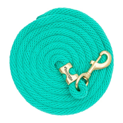 Weaver Equine Poly Lead Rope - 10 ft - Emerald Green