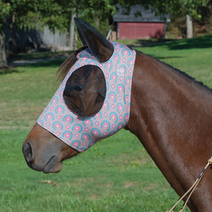 Weaver Equine Synergy® Powered by Coolcore® Equine Lycra® Fly Mask - Blossom Blast