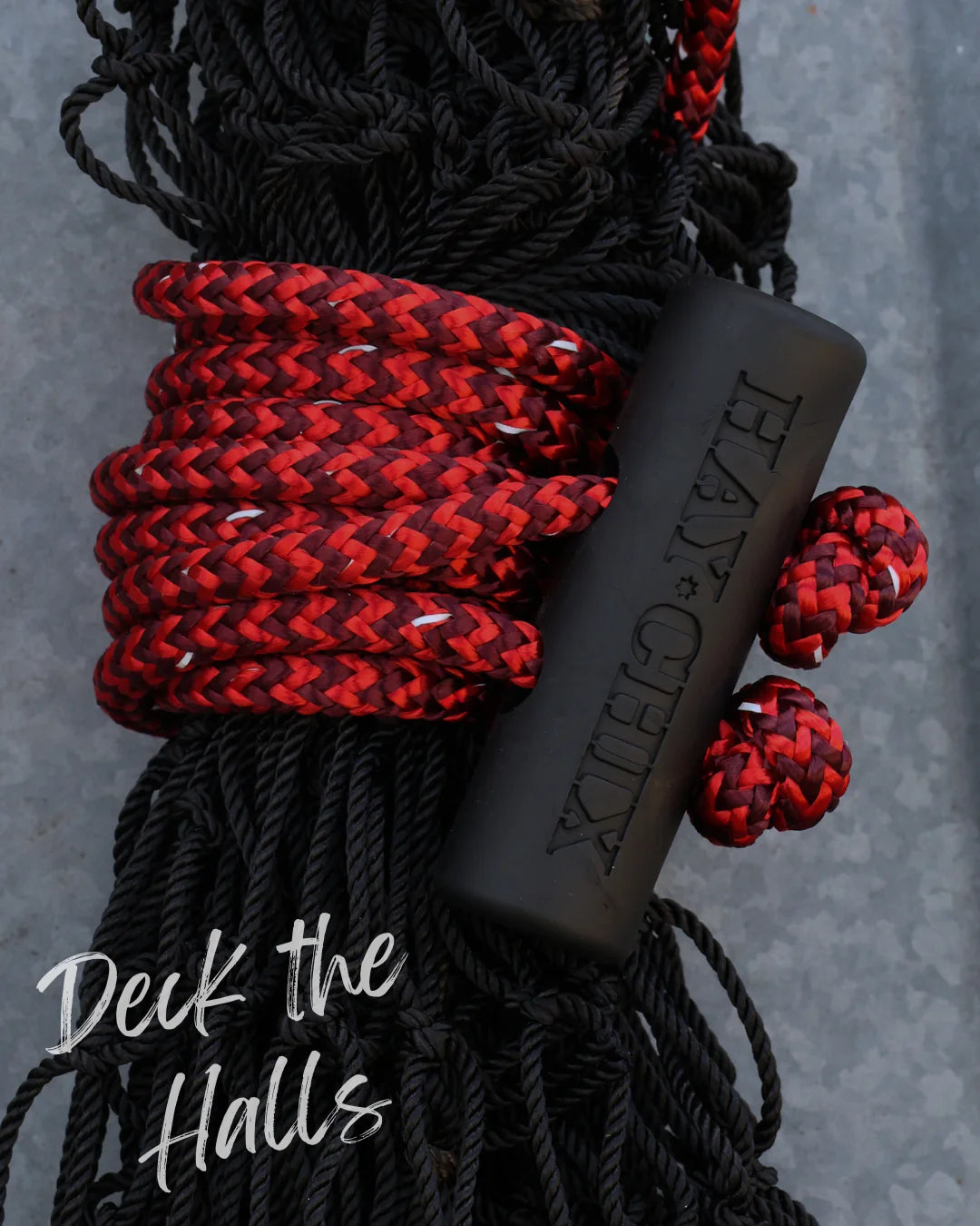 DECK THE HALLS -  Hay Chix Hay Net Half Bale - 1.75" Opening