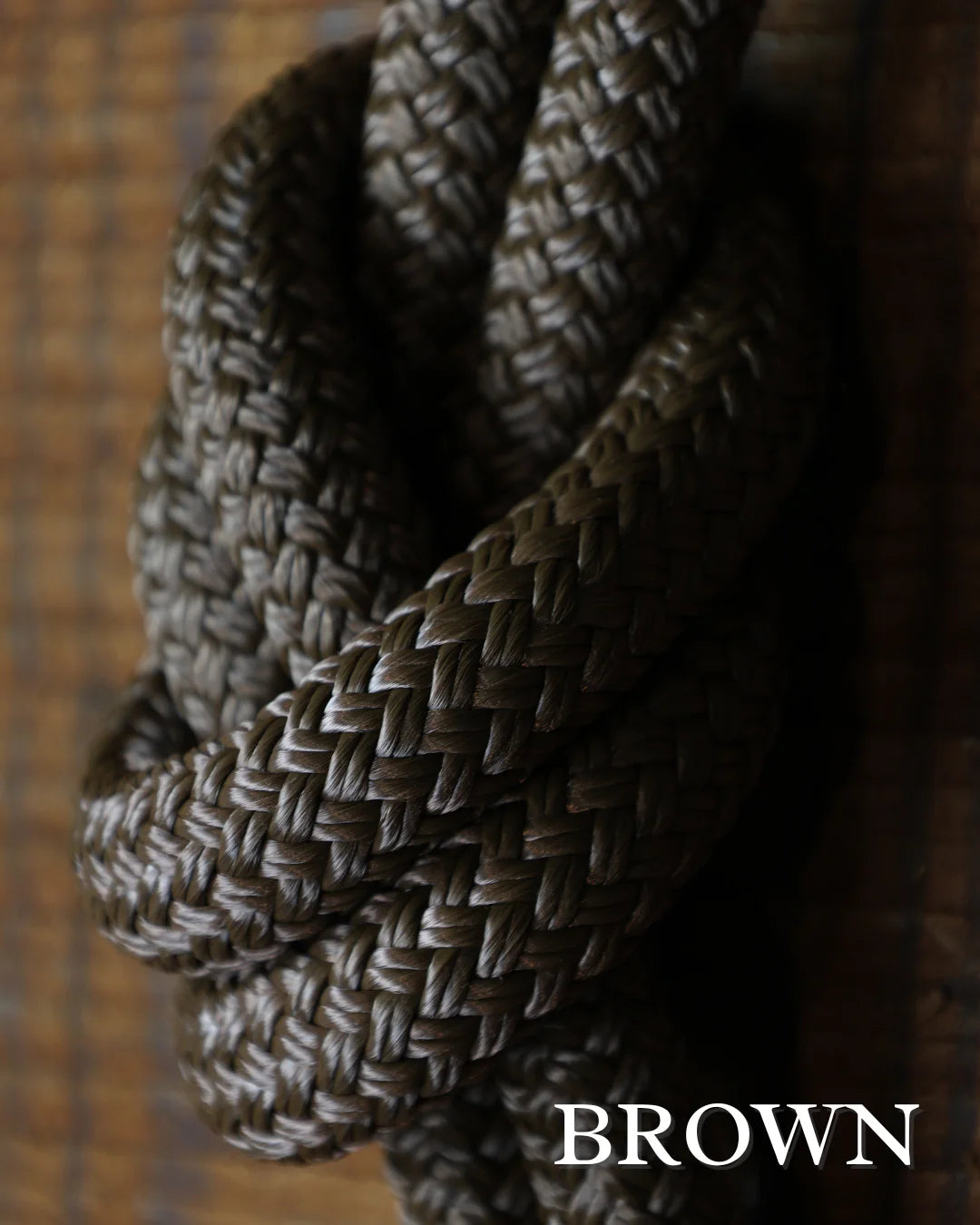 BROWN - Hay Chix Timeless Collection Lead Ropes