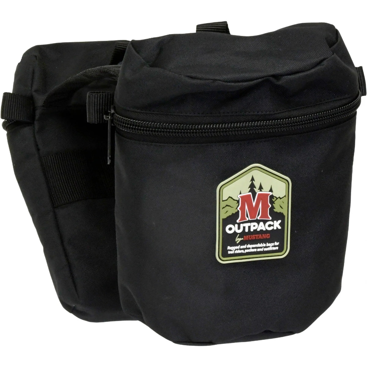 Mustang Manufacturing - The Outpack Collection Junior Horn Bag - Black