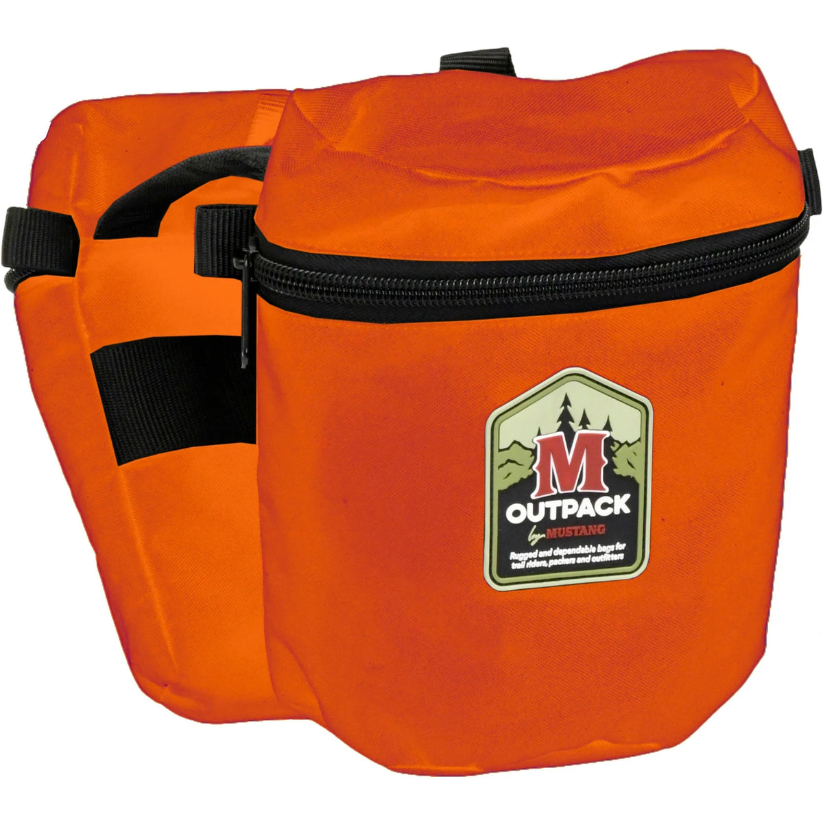 Mustang Manufacturing - The Outpack Collection Junior Horn Bag - Orange