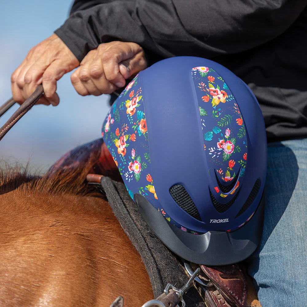 Troxel - Dynasty Riding Helmet with DialFit - Floral Watercolor