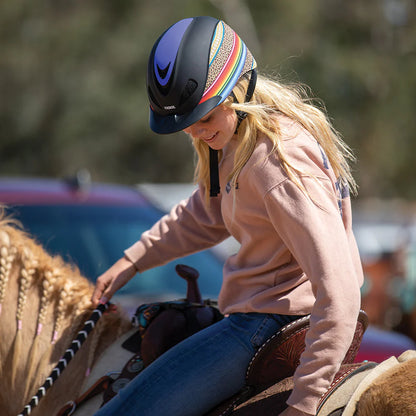 Troxel - Dynasty Riding Helmet with DialFit - Leopard/Serape/Aztec
