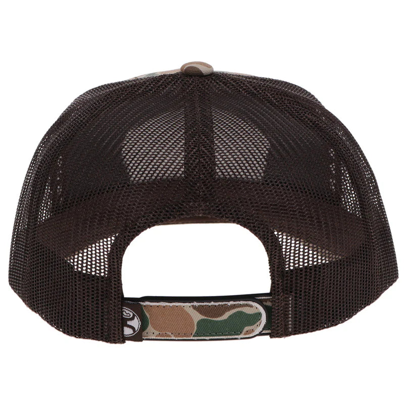Hooey - "Outfitters" Hooey Hat Camo/Brown w/Patch