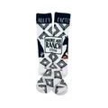 Lucky Chuck - Cactus Alley Broke Ass Ranch Black/White Performance Boot Socks