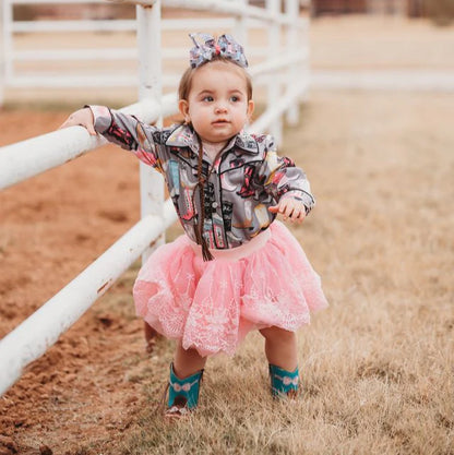 CLEARANCE - Shea Baby - Girls - Pink Chiffon Skirt