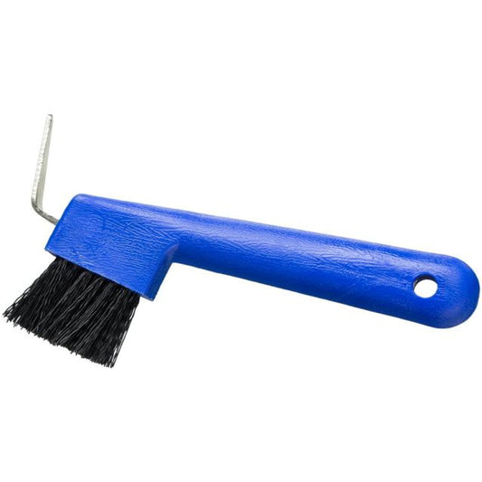 Tough 1 Hoof Pick Brush Combination - Royal Blue - CLEARANCE