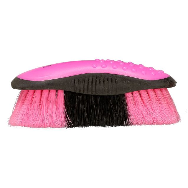 Tough 1 Great Grip Stiff Brush - Pink