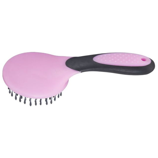 Tough 1 Great Grip Mane and Tail Brush - Pink