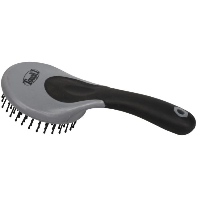 Tough 1 Great Grip Mane and Tail Brush - Grey