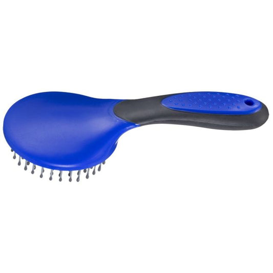 Tough 1 Great Grip Mane and Tail Brush - Royal Blue