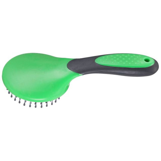 Tough 1 Great Grip Mane and Tail Brush - Lime