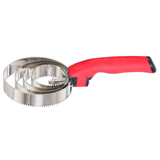 Tough 1 Great Grip Spring Curry Comb - Red