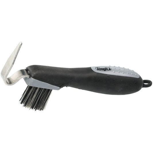 Tough 1 Great Grip Hoof Pick Brush - Grey