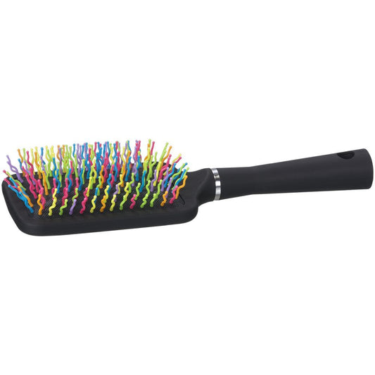 Tough1 Rainbow Bristle Mane and Tail Brush - CLEARANCE