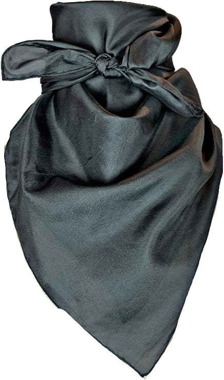 Wyoming Traders Wild Rags x in) SOLID DESIGNS Solid Charcoal