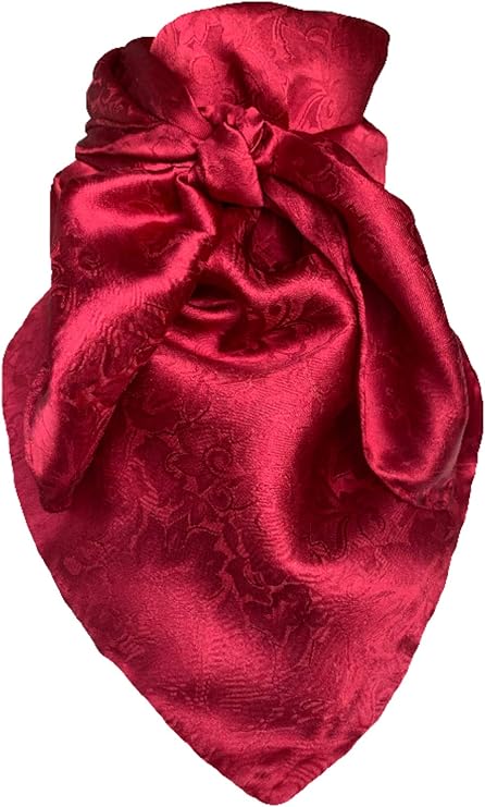 Wyoming Traders Wild Rags (34.5 x 34.5 in) - JACQUARD DESIGNS - Red