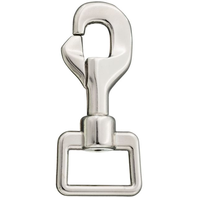 Tough 1 Snap - Flat Swivel Snap, 1", Chrome - CLEARANCE