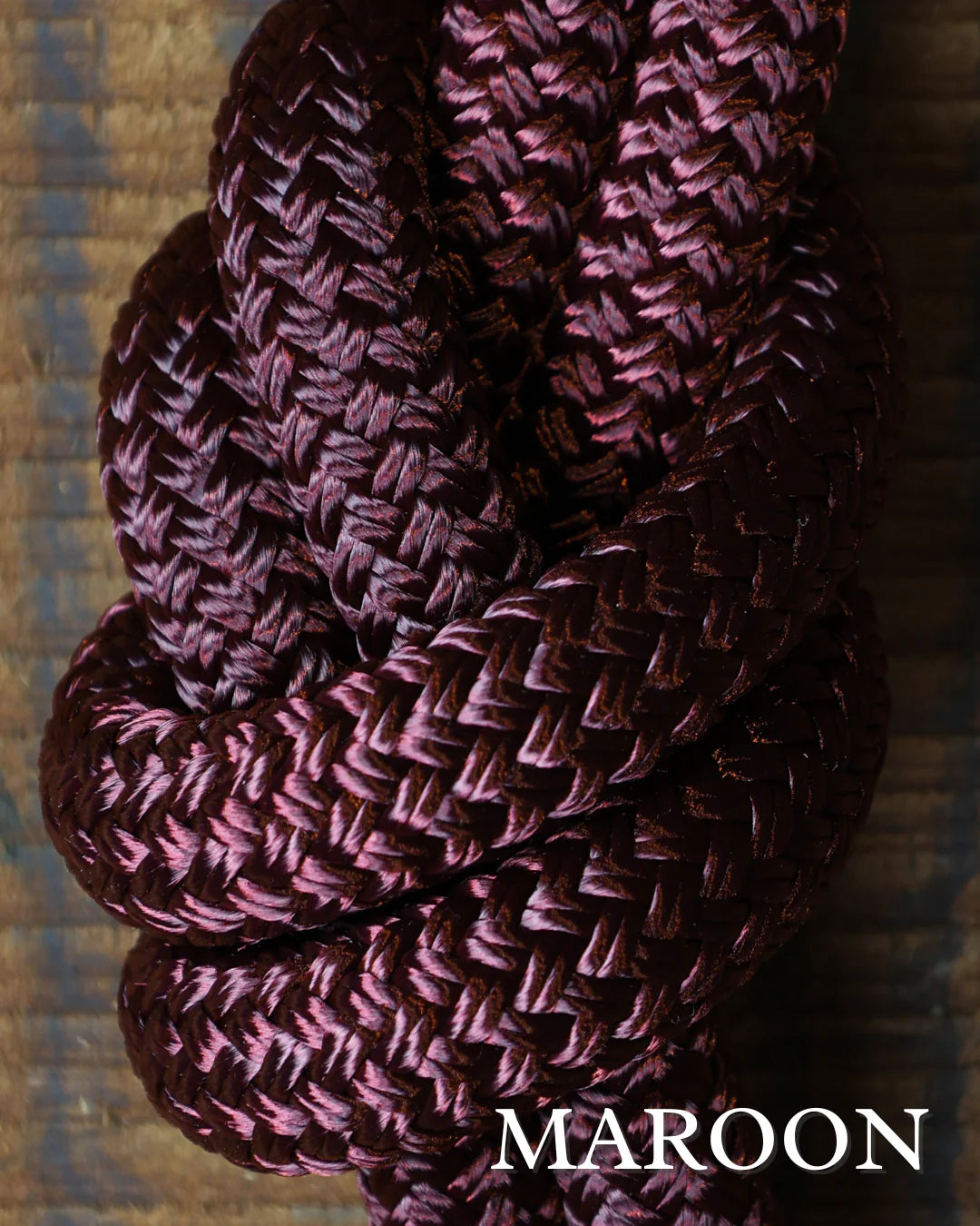 MAROON - Hay Chix Timeless Collection Lead Ropes