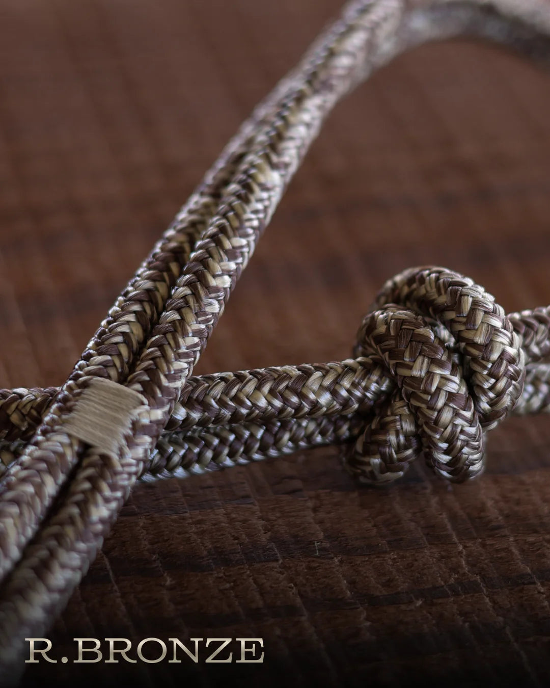 CLEARANCE - Redemption Bronze Timeless Halter & Brown Lead Rope Set