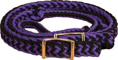 Mustang Manufacturing Braided Barrel Reins