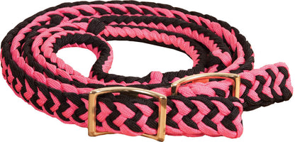 Mustang Manufacturing Braided Barrel Reins