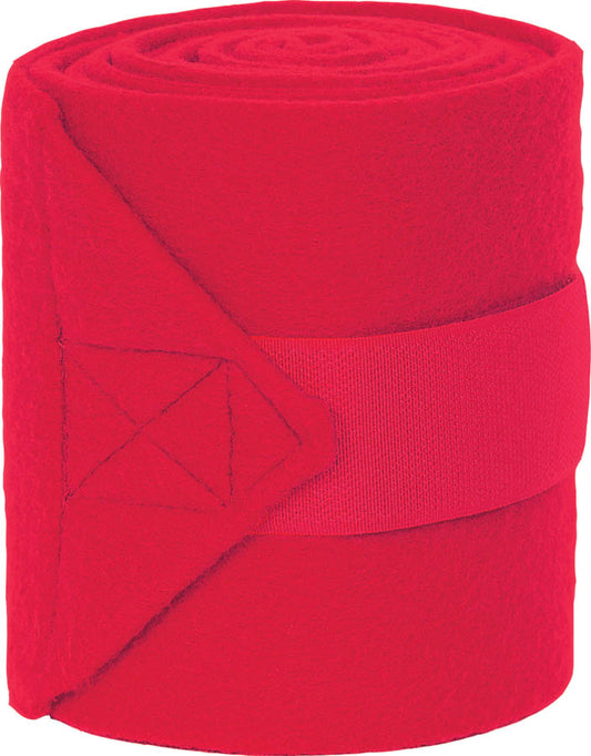 Mustang Manufacturing Polo Wraps - Set of 4 - Red