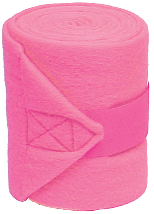 Mustang Manufacturing Polo Wraps - Set of 4 - Hot Pink