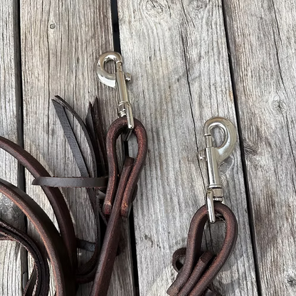 Kay  Equine - OG Laced Barrel  Reins - 3/4"