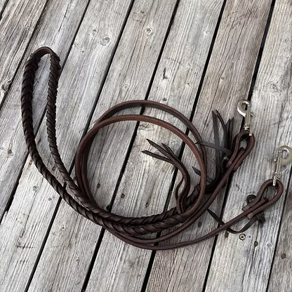 Kay  Equine - OG Laced Barrel  Reins - 3/4"
