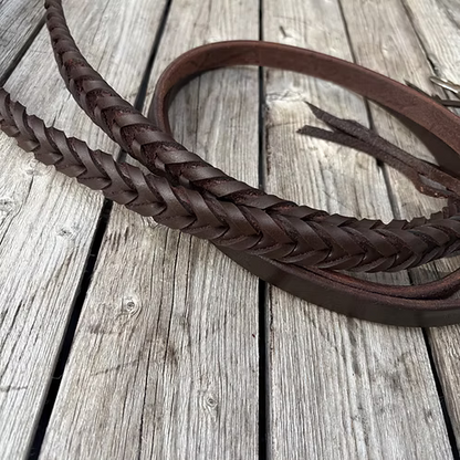Kay  Equine - OG Laced Barrel  Reins - 3/4"
