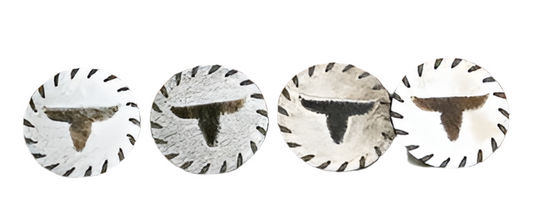 Cowhide Coaster - Water Buffalo
