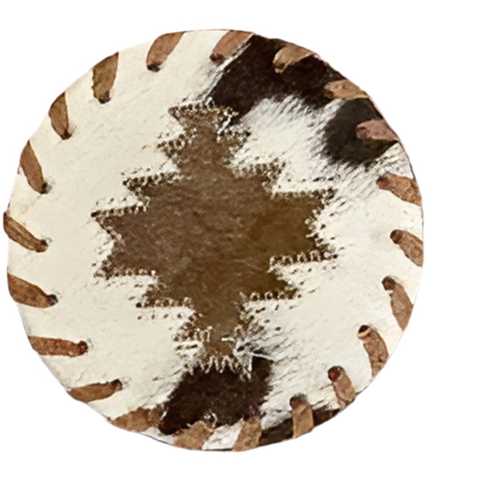 Cowhide Coaster - Mesa