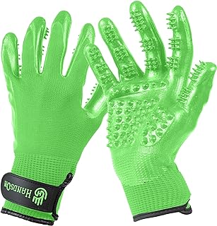 HANDS ON  Grooming Gloves- CLEARANCE - Lime