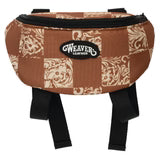Weaver Saddle Pouch- Checkerboard