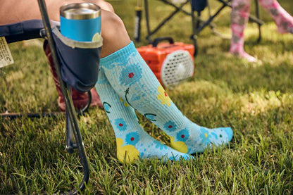 Lucky Chuck - Cowgirl Buckaroo Performance Boot Socks