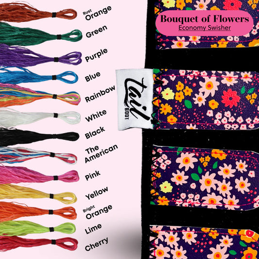 The Tail Boot- Bouquet of Flowers - BOOT ONLY