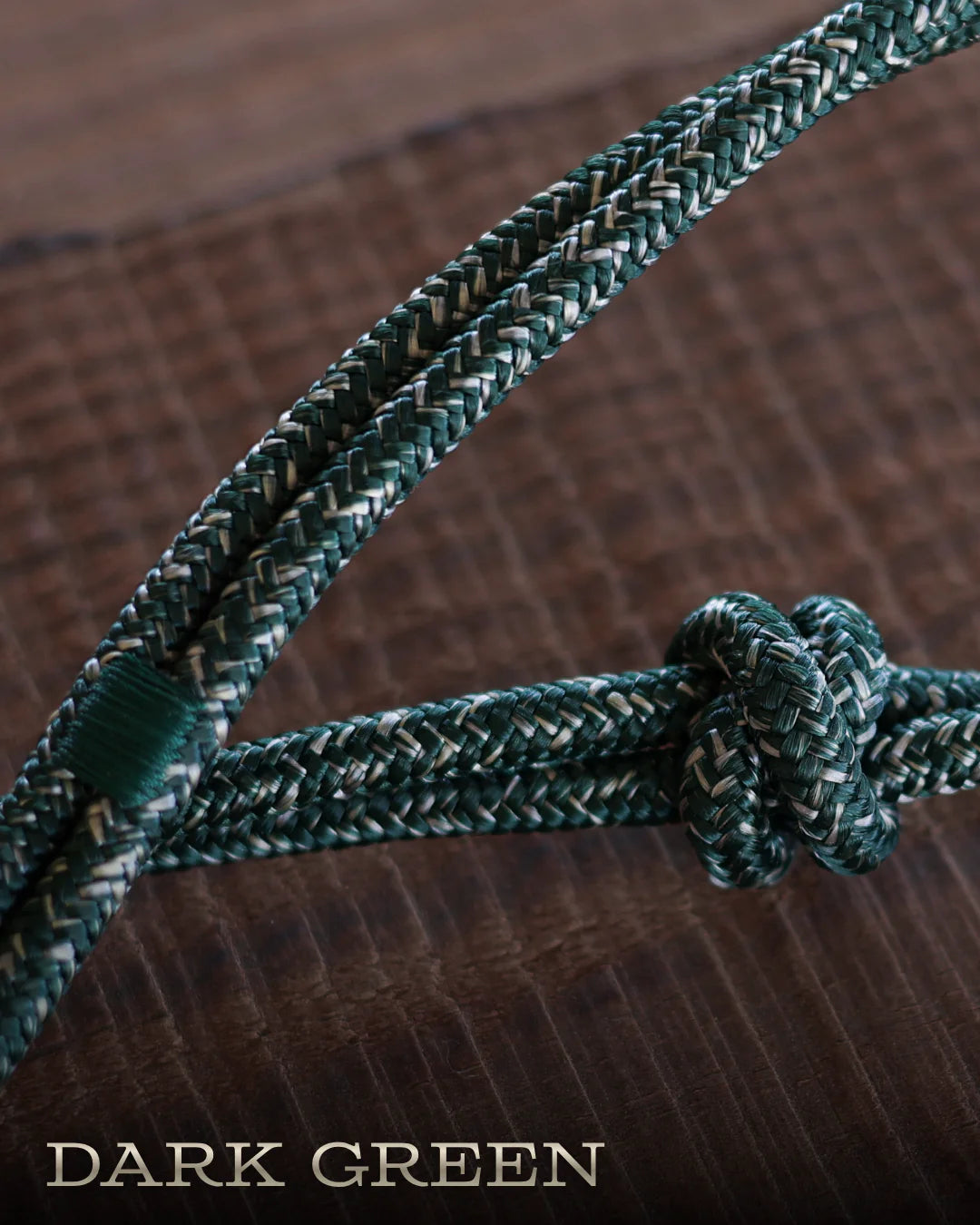 Redemption Rope Halters- Dark Green